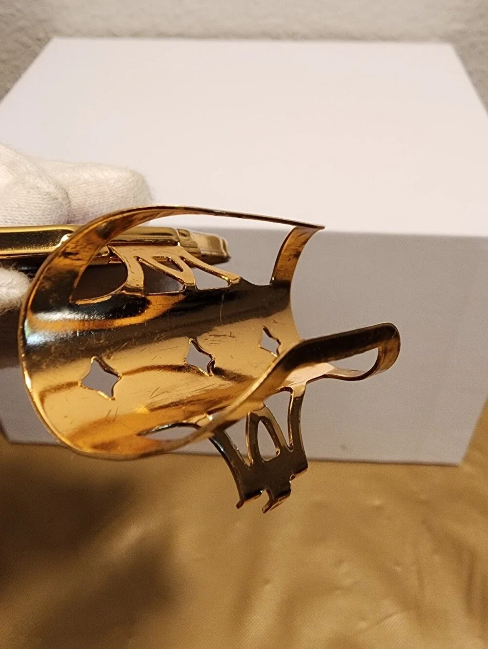 Rare Vintage Stratton Set: Comb & Lipstick Holder w/ Mirror